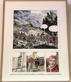 Planche encadrée Verre musée / cadre chêne clair Planche encadrée Verre musée / cadre chêne clair