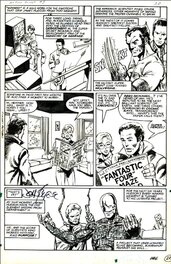 John Byrne - Alpha Flight - Wolverine & Vindicator - Planche originale