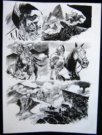 Christopher Possenti - Ex tenebris- Le Storie (Sergio Bonelli Editore) - Planche originale