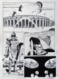 Enrique Breccia - Golgotha - Tome 1 -  Planche 1 alternative non publiée - Comic Strip