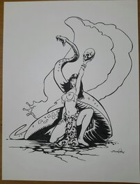 Régis Moulun - Encre - Original Illustration