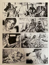 Jacques Lamontagne - Wild West - Planche originale