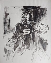 Ashley Wood - Ashley Wood - Shaquille O'Neal - Illustration originale
