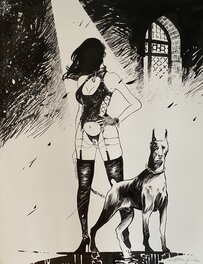 Afif Ben Hamida - Erotique - Original Illustration