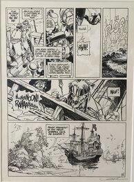 Régis Loisel - Peter Pan - Londres (T1) - Planche originale