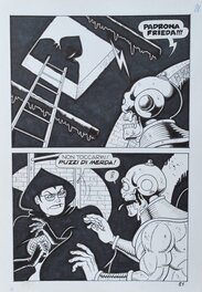 Magnus - Necron - "Gli orrori della metropoli" - page 81 - Planche originale