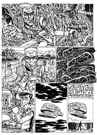 Andrzej Janicki - Red versus Aliens - Planche originale