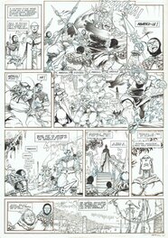 Didier Tarquin - Tarquin, Lanfeust de Troy, Tome 2, Thanos l'incongru, planche n°12, 1995. - Planche originale