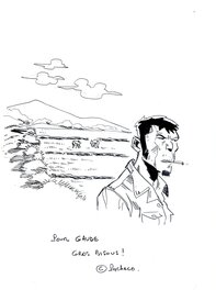 Chico Pacheco - Pacheco : Vietnam tome 1, dédicace - Sketch