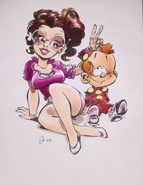 Le Petit Spirou et M'oiselle Chiffre