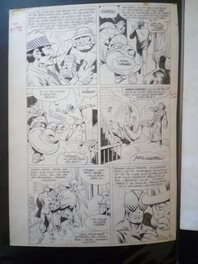 Jean-Yves Mitton - Planche originale mikros - mitton - Comic Strip