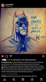 Publication de la dédicace sur Instagram Publication de la dédicace sur Instagram