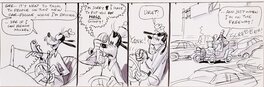 Daan Jippes - Goofy comic - Planche originale