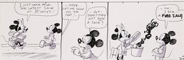 Daan Jippes - Mickey Mouse comic - Planche originale