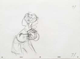 Glen Keane - Oliver and Company - Original art