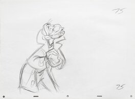 Glen Keane - Oliver and Company - Original art