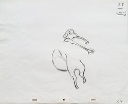 Glen Keane - The Fox and the Hound - Original art