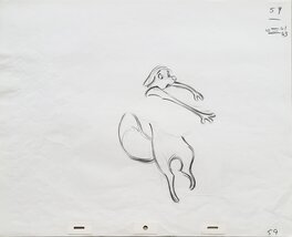 Glen Keane - The Fox and the Hound - Œuvre originale