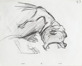 Glen Keane - The Fox and the Hound - Œuvre originale