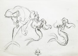 Glen Keane - The Little Mermaid - Œuvre originale