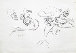 Glen Keane - The Little Mermaid - Œuvre originale