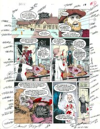 Jill Thompson - Sandman (1989) vol.2 #44 pg.19 - Mise en couleur
