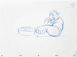 Glen Keane - Treasure Planet - Œuvre originale