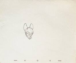 Disney Studio's - Bambi - Original art