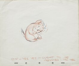 Disney Studio's - Chipmonk Trouble - Original art
