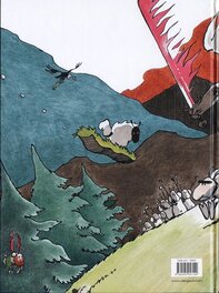 Quatrième plat de l'édition originale de ' ...Courent dans la montagne ' album publié chez Dargaud en avril 2007 Quatrième plat de l'édition originale de ' ...Courent dans la montagne ' album publié chez Dargaud en avril 2007