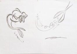 Glen Keane - The Little Mermaid - Œuvre originale