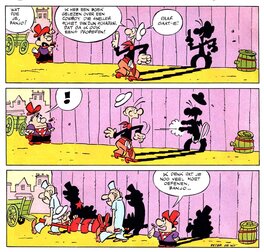 Peter de Wit - Stampede! strip uit Eppo Peter de Wit - Stampede! strip uit Eppo