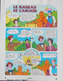 Norbert Fersen - Le radeau de Casimir - Planche originale