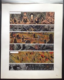 La Planche Originale 45 au Format entier de 37,5 X 46,5 Cm La Planche Originale 45 au Format entier de 37,5 X 46,5 Cm