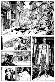 Janusz Pawlak - Hellboy 3 - Planche originale