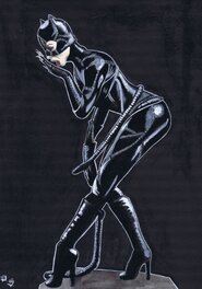 Diego Septiembre - Catwoman par Septiembre - Illustration originale