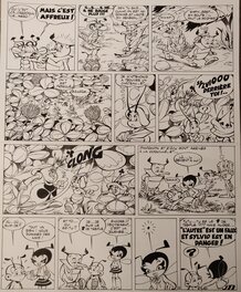 Philippe Luguy - Planche ORIGINALE N°3 DE SYLVIO PARUE DANS PIF GADGET N° 473 - Comic Strip