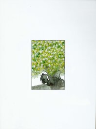 Andreas - 4 saisons - printemps - Planche originale