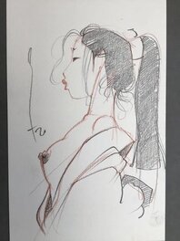 Michetz - Geisha - Original Illustration