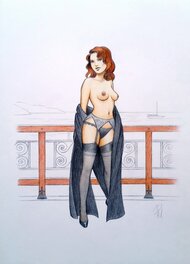 Laurent Paturaud - Transparences & French Riviera - Original Illustration