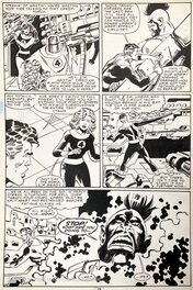 Planche originale - Fantastic Four - #298 p.19