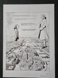 Frantz Duchazeau - Mozart à Paris - planche 17 - Planche originale