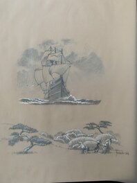 Vincent Froissard - Oeuvre originale - Original Illustration