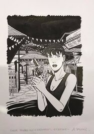 Voici l’original de la couverture de cette édition N&B. Encore plus belle que la première ! Voici l’original de la couverture de cette édition N&B. Encore plus belle que la première !