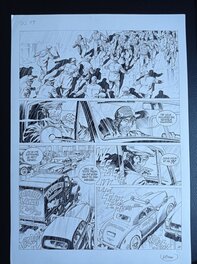 Jean-Yves Mitton - De silence et de sang T9 p37 - Planche originale