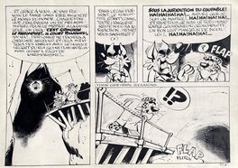 Planche originale - 1964 - Chaminou, "Chaminou et le Khrompire"