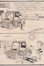 Quino - Mar del Plata - Planche originale