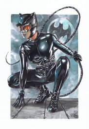 Daniel Azconegui - Catwoman par Azconegui - Original Illustration