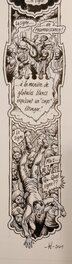 Zoom sur la zone de la planche avec les textes d'origine