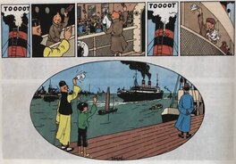 Le Lotus bleu - planche 62 Le Lotus bleu - planche 62
